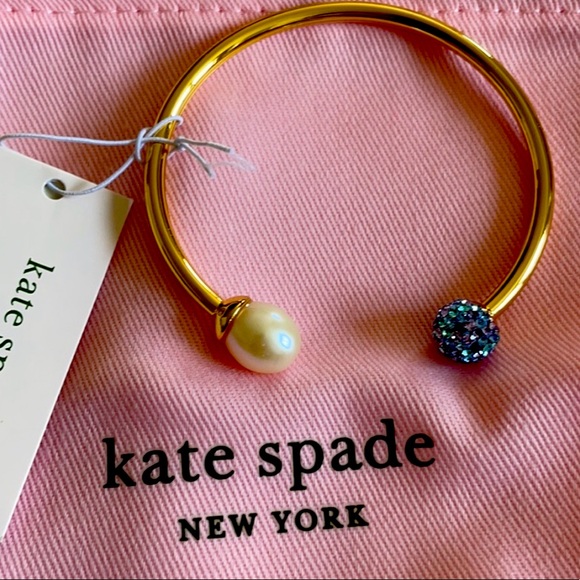 New Kate Spade pearl power flex cuff - Picture 5 of 9